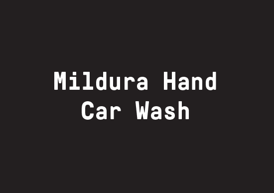 Mildura Hand Car Wash logo