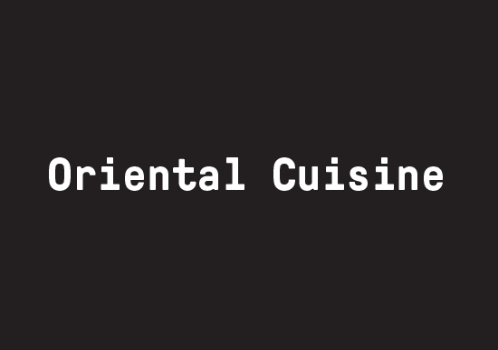 Oriental Cuisine logo
