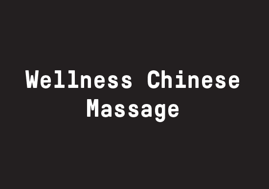 Wellness Chinese Massage
